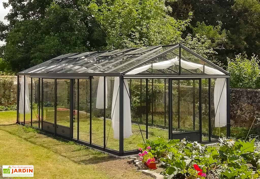 Serre de Jardin en Aluminium et Verre Trempé Supra 28 6 m² Lams