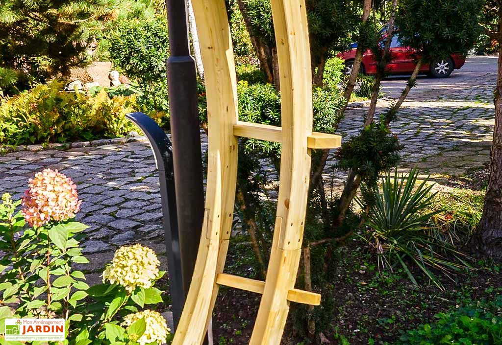 Arche de jardin en bois 