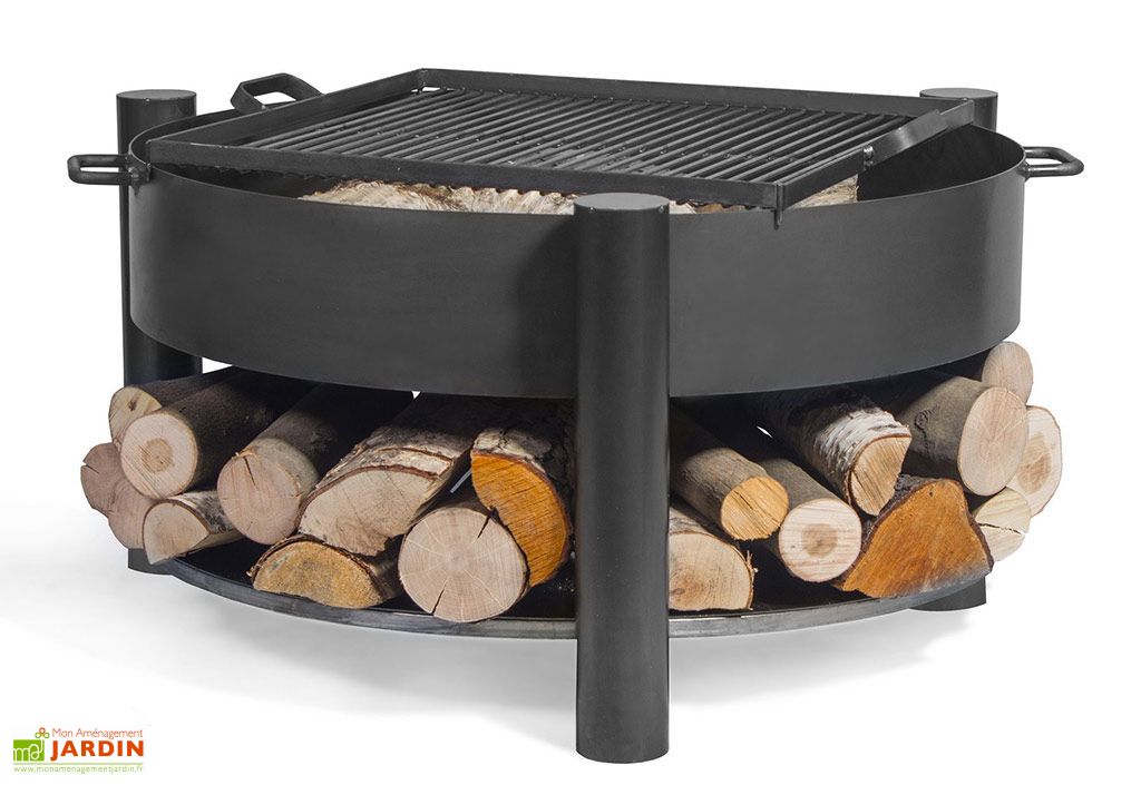 Brasero barbecue Cook King Montana X avec grille de cuisson