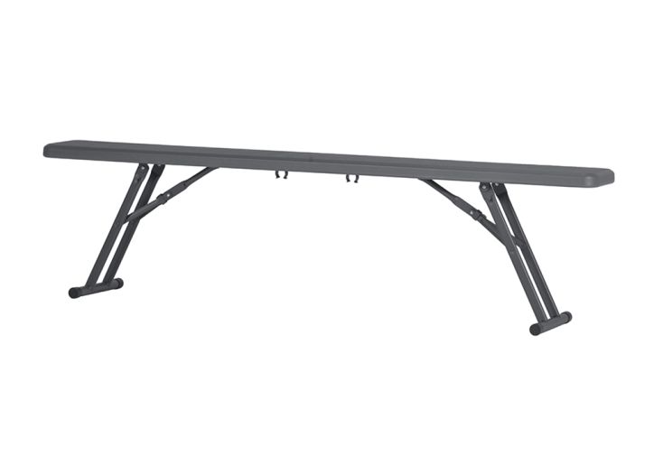 Banc pliable 3 places en PEHD Oktober 175 – 175 x 29 x 46 cm