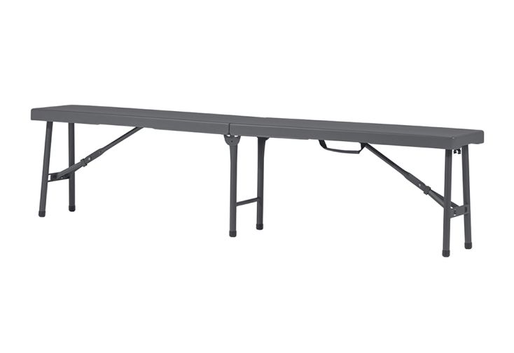 Banc pliable 3 places en PEHD Sharpbench 180 – 184 x 30 x 44 cm