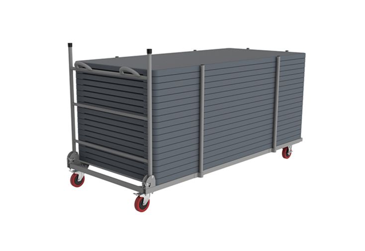 Chariot de transport pour tables pliantes – XXL Trolley