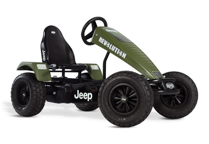 Kart à pédales électrique BERG XXL Jeep® Revolution E-BFR + 1 gyrophare offert