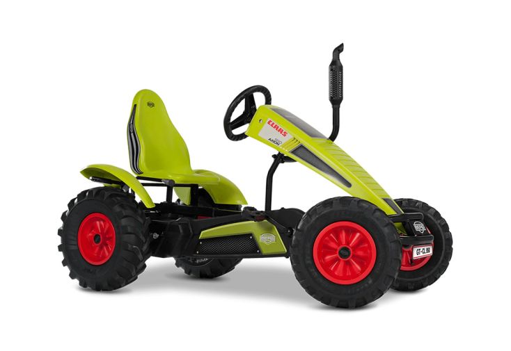 Kart à pédales BERG XL - Claas BFR vert + 1 gyrophare offert