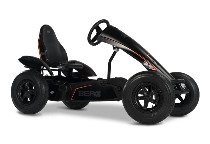 Kart à pédales Berg XXL Black Edition BFR + 1 gyrophare offert