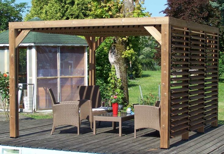 Pergola bois : Simple ou Bioclimatique - TerraWood - Terrasse bois, Pergola  et aménagement extérieur.