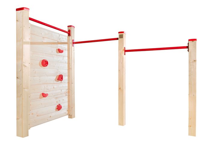 Structure d’escalade pour enfant en bois – Tabaluga