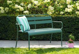 Banc de jardin en aluminium 2 places