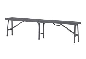 Banc pliable 3 places en PEHD