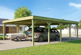 Carport pour camping-car en aluminium et polycarbonate Hegoa - 20