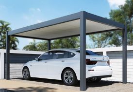 Carport simple en aluminium Ombréa