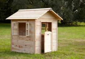 petite maison en bois pour enfant certifiée FSC
