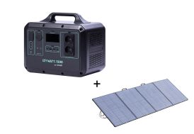 Batterie Externe: station d'énergie portative IZYWATT 1500 - Batterie Nomade