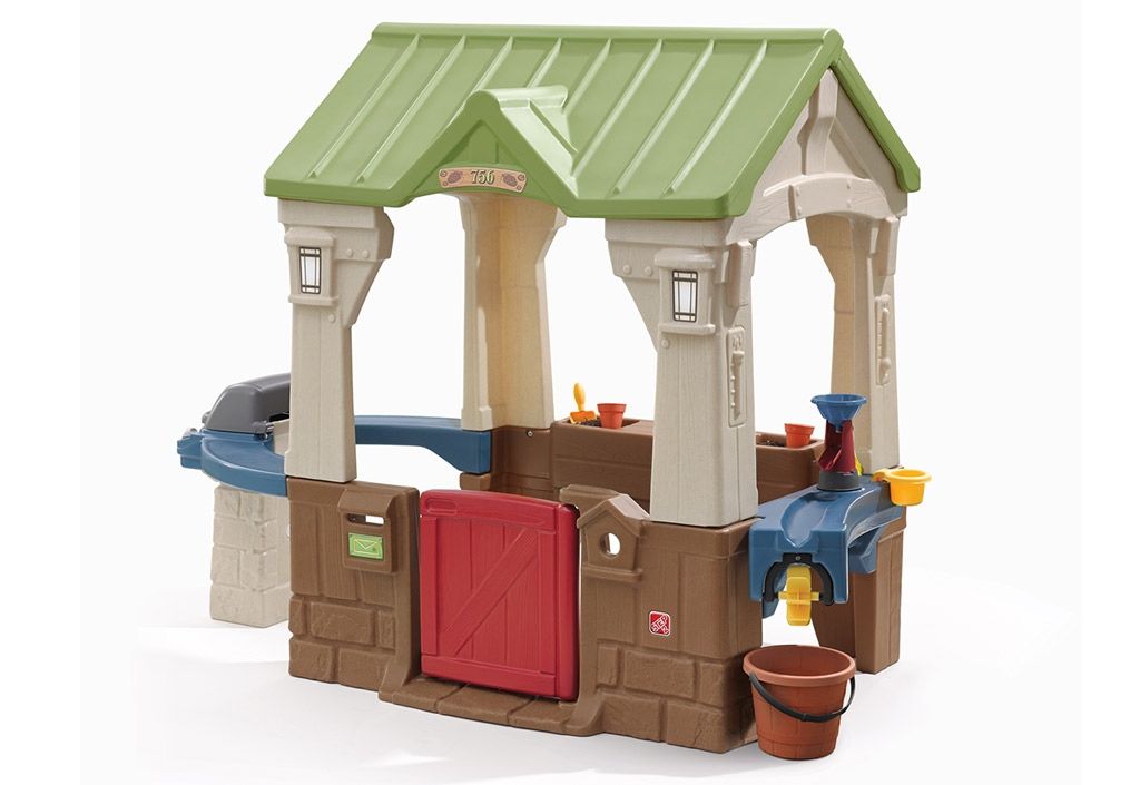 Maison de Jardin en Plastique Great Outdoors Playhouse 3 Activités