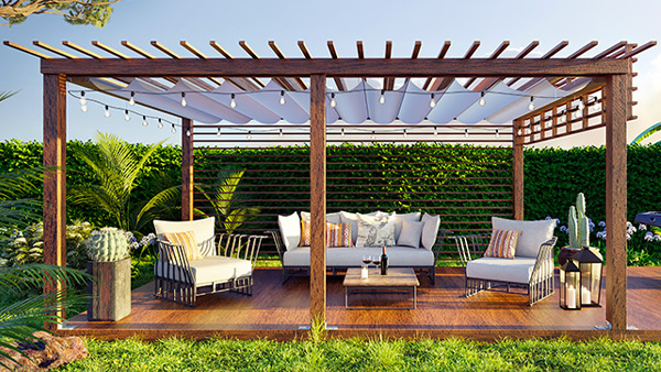 choisir pergola autoportée bois